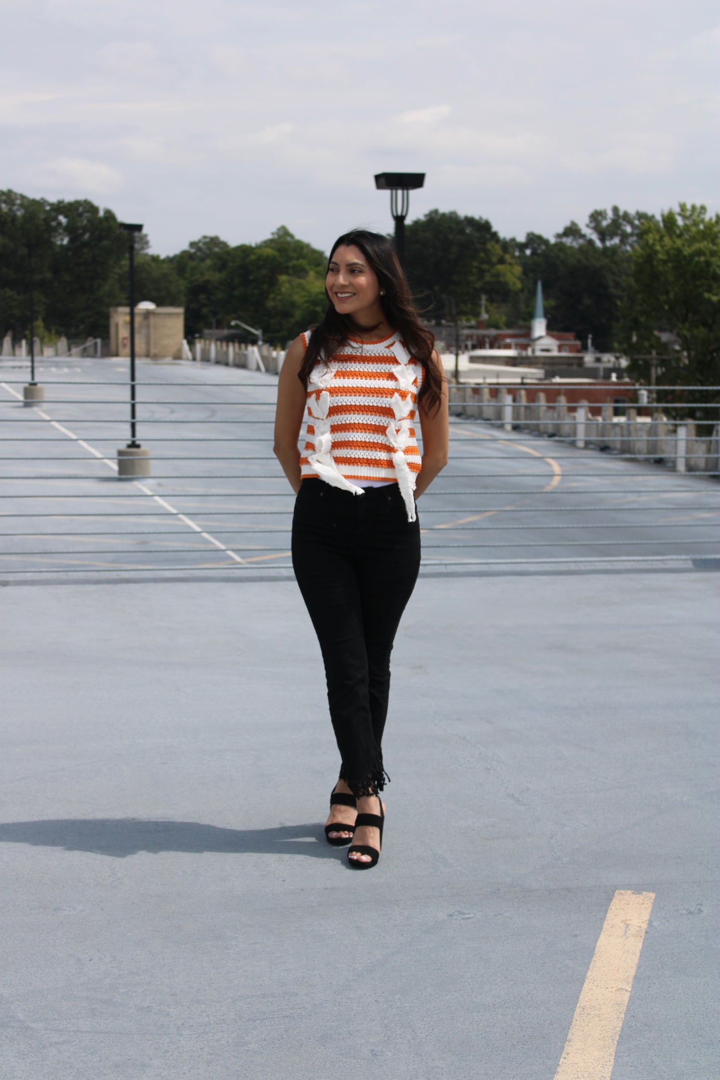 HARPER (ORANGE) - TOP