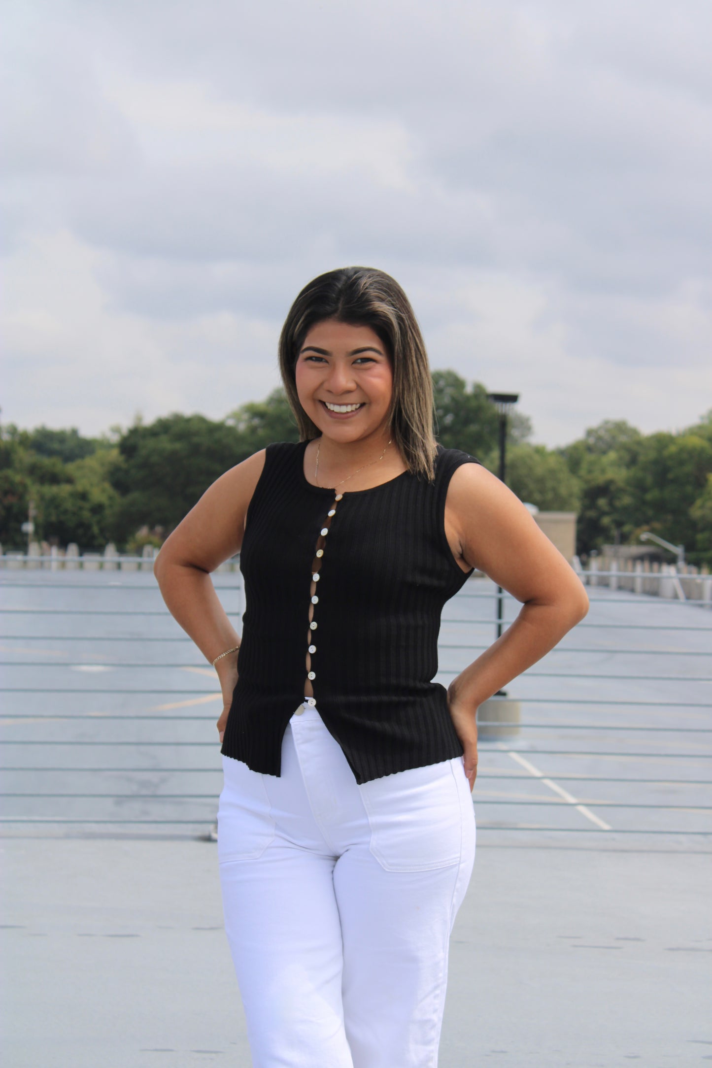 PEPPER - TOP (BLACK)